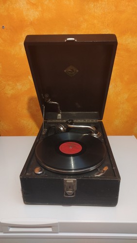 Grammofono valigia anni 30 - anni,