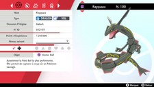 Pokemon RAYQUAZA SHINY 6iv