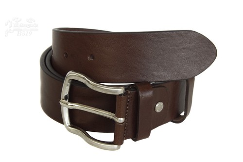 Cintura cuoio curvy regular
