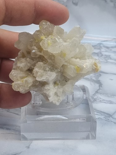 Minerali celestina con - minerali◇celestina, zolfo