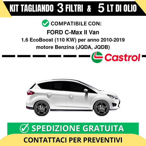Tagliando per ford max ii - ford, c-max