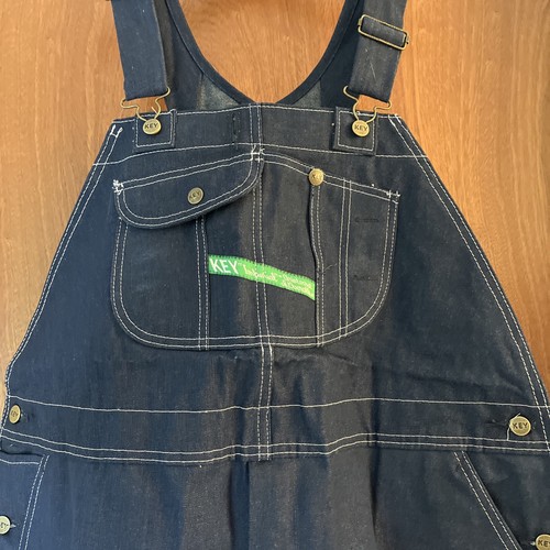 Salopette bavaglino denim - , blu