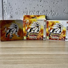 POKEMON SOLE LIMITED EDITION + STEELBOOK NINTENDO 3DS 2DS PAL MULTILINGUA (ITA)