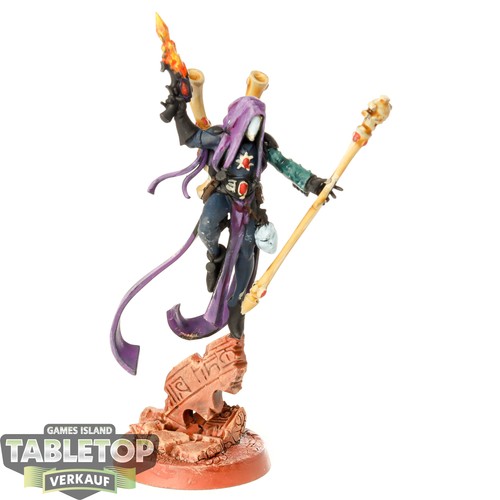 Aeldari shadowseer dipinto - aeldari,
