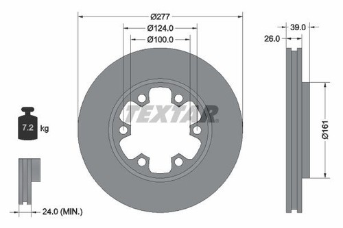 Dischi freno textar - 2,