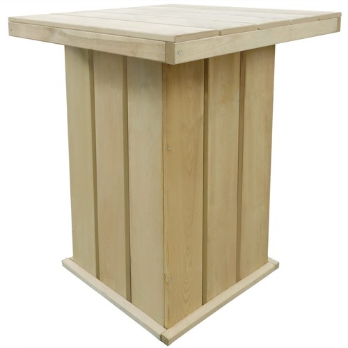 Tavolo bar legno pino - da,