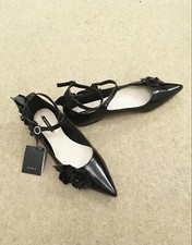 Zara scarpe ballerina in pelle