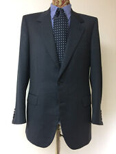 GIACCA BRIONI ROMAN STYLE TG. 50 ALTA SARTORIA BLU GRIGIO stile caraceni