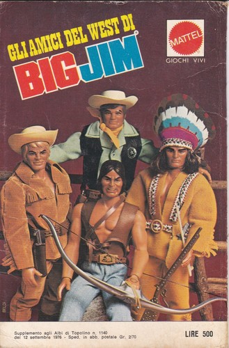 Pubblicità mattel big jim - pubblicità,