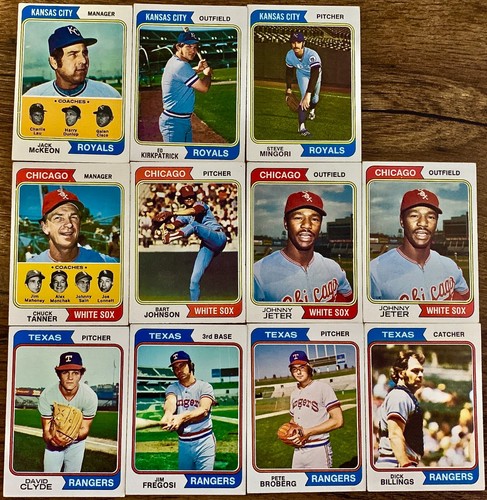1974 topps royals steve - kc,