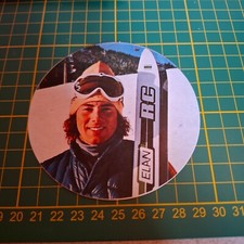 adesivo vintage STICKER kleber elan sci ski stenmark ingemar