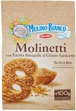 Mulino Bianco Biscotti Frollini Molinetti con Farina Integrale, 800 gr
