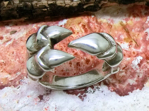 Artiglio drago anello 925 - anello,