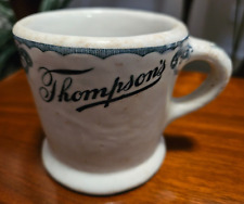 Antique Thompson's Lunch Rooms Coffee Mug  (Grindley Hotel Ware)  1908-1920