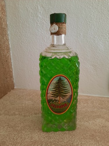 Bottiglia liquore selvapin - bottiglia, "selvapin"