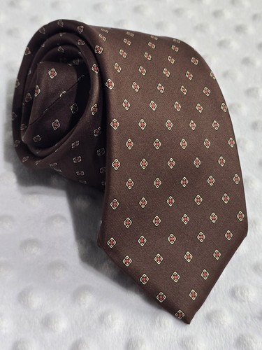 Cravatta vintage marrone
