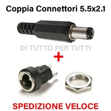 Connettori 5.5 x 2.1 12V