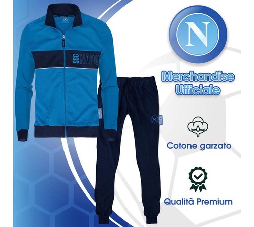 Tuta uomo cotone ssc - uomo, napoli