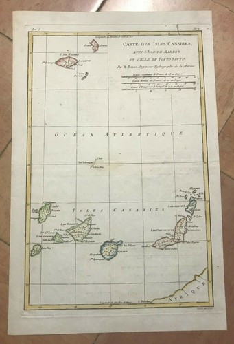 Isole canarie madeira 1780 - isole,