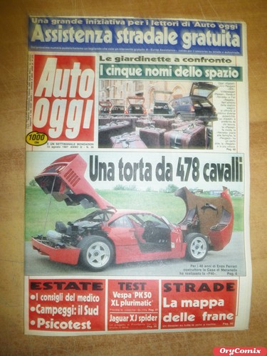 Auto oggi anno n - auto,