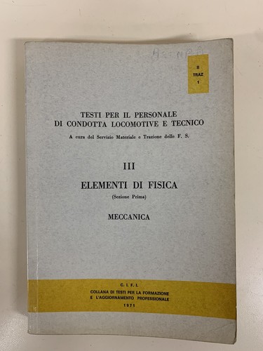 Elementi fisica sezione - elementi, di