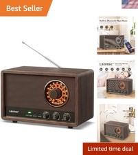 AM FM Radio,Retro Wood Table