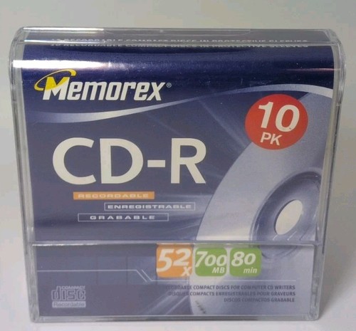 Memorex pack in - 10,