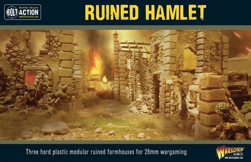 Ruined hamlet farmhouses bolt - ruined,