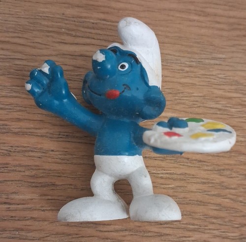 Puffi puffo pittore con - puffi,
