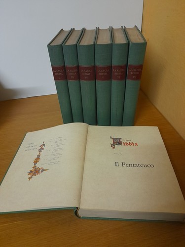 Sacra bibbia 7 volumi - la,