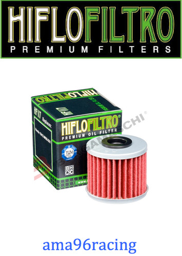 Hiflo hf117 filtro olio - filtro, honda