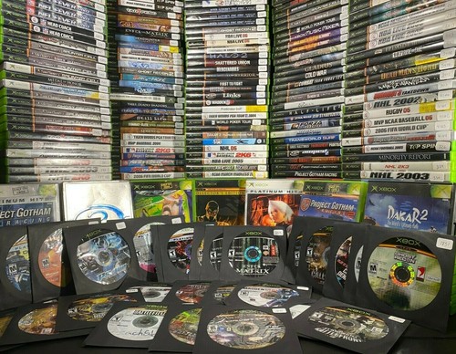 Original xbox games - xbox,