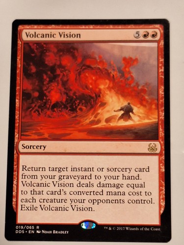 Volcanic vision duel - duel, deck