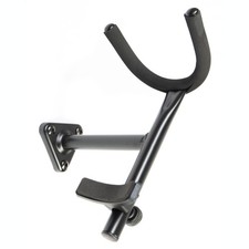 Vecchio supporto da parete per sassofono, supporto di alta qualità, incl. set di montaggio a parete, musica