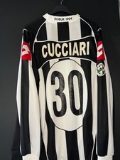 Maglia Siena match worn indossata cucciare 30 Lotto extra vintage shirt XL