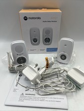Motorola Nursery AM21 dispositivo audio baby monitor Fwo ottime condizioni