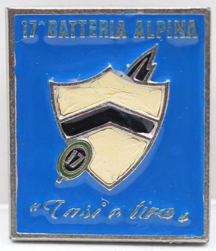 Distintivo batteria alpina - batteria,