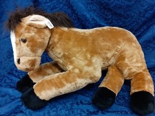 Peluche cavallo sdraiato gigante 