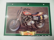 CARTE FICHE MOTO HARLEY