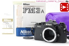 Misuratore di luce funzionante! [Ecc+5] Corpo fotocamera reflex pellicola 35 mm Nikon FM3A dal GIAPPONE