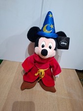 Nuovo Peluche grande Topolino Mickey Mouse Apprendista Stregone Disney  45 cm