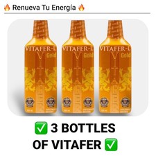 ✅ 3X Bottiglie VITAFER
