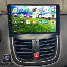 Android 14 autoradio CarPlay per PEUGEOT 207 CC 2006-2015 BT FM SWC NAVI GPS AHD