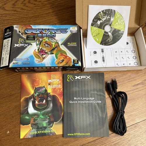 Xfx geforce 6200 256mb ddr2 - xfx,