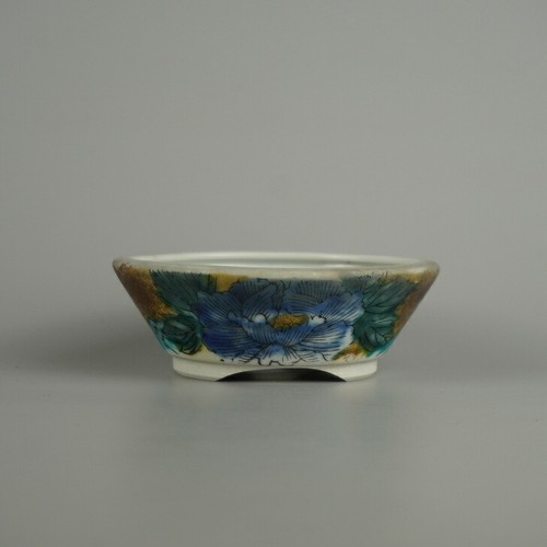 Vaso rotondo floreale