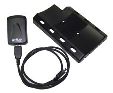 Set AvMap EKP composto da supporto ginocchio in plastica, cavo di interfaccia PC e