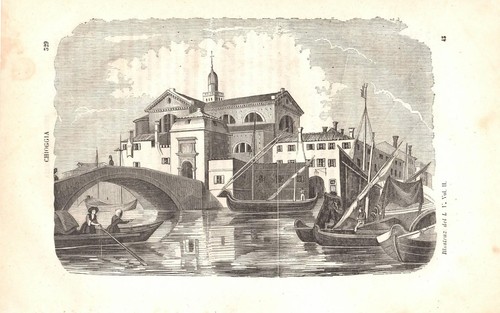 Chioggia veduta della - chioggia, città