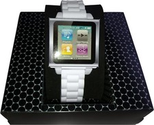 Hex HX1146-WHTE Vision Plastic Cinturino in Plastica per iPod Nano 6, Bianco