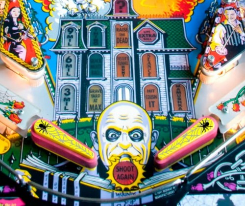 Spider and web - web, pinball