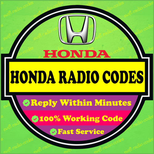 Honda sblocco radio pin - sblocco,